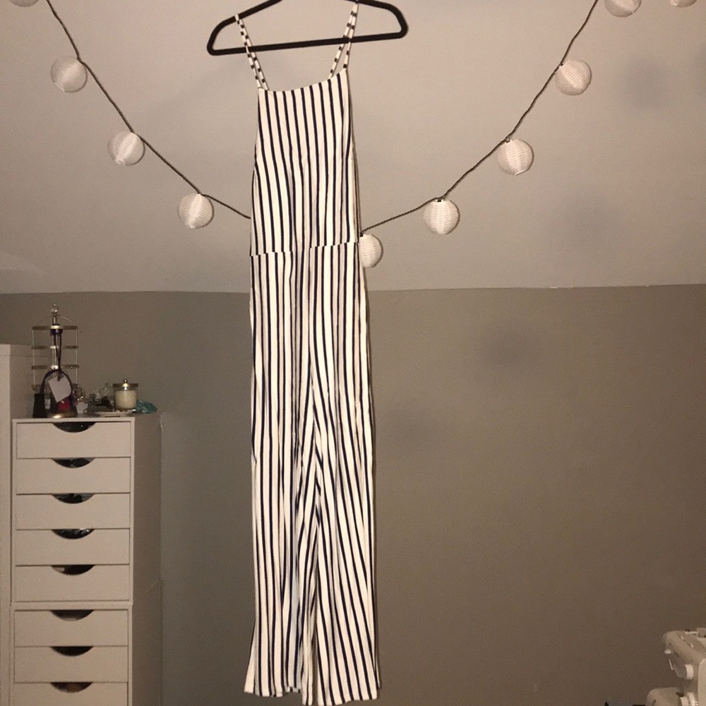 Missguided “Jersey Stripe Jumpsuit”